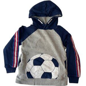Mini Boden Soccer Hoodie, 5-6Y
